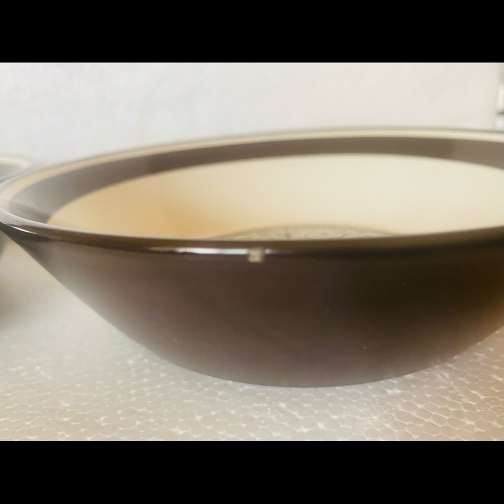 Mikasa Studio Kraft Escadrille Salad/Cereal / Dessert Bowls  6 3/4” .. Set Of 3 - Picture 7 of 8